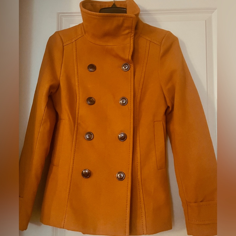 Brand New H&M Fall Peacoat 🎃 - Picture 4 of 6
